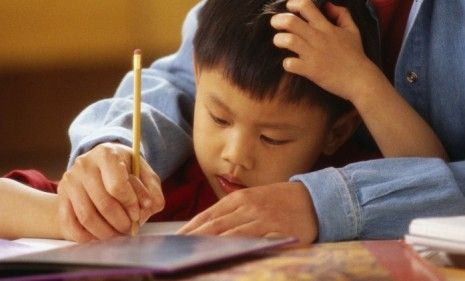 Chinese mothers &amp;quot;get in the trenches,&amp;quot; says Amy Chua in The Wall Street Journal, putting in long hours tutoring and training their children directly.