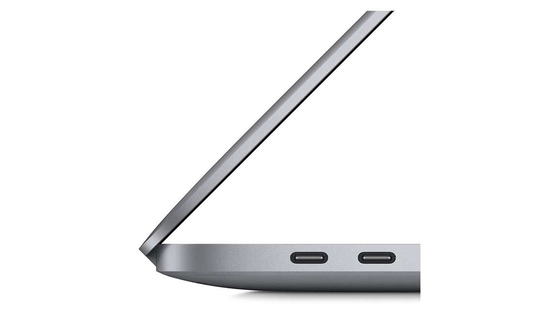 Close up of MacBook Pro (16-inch, 2019) ports