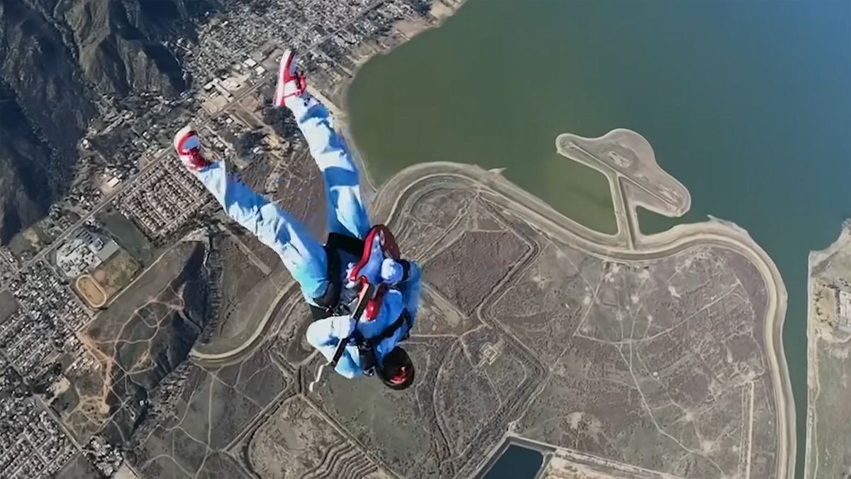 Vic Mensa Jumps Out Of Plane In 'Strawberry Louis Vuitton' Visual