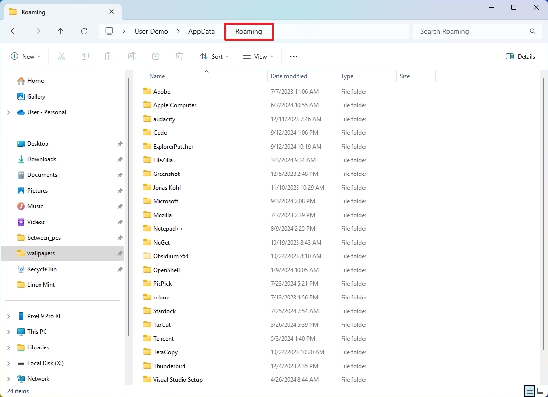 What is the AppData folder? Windows 11 app data storage explained.