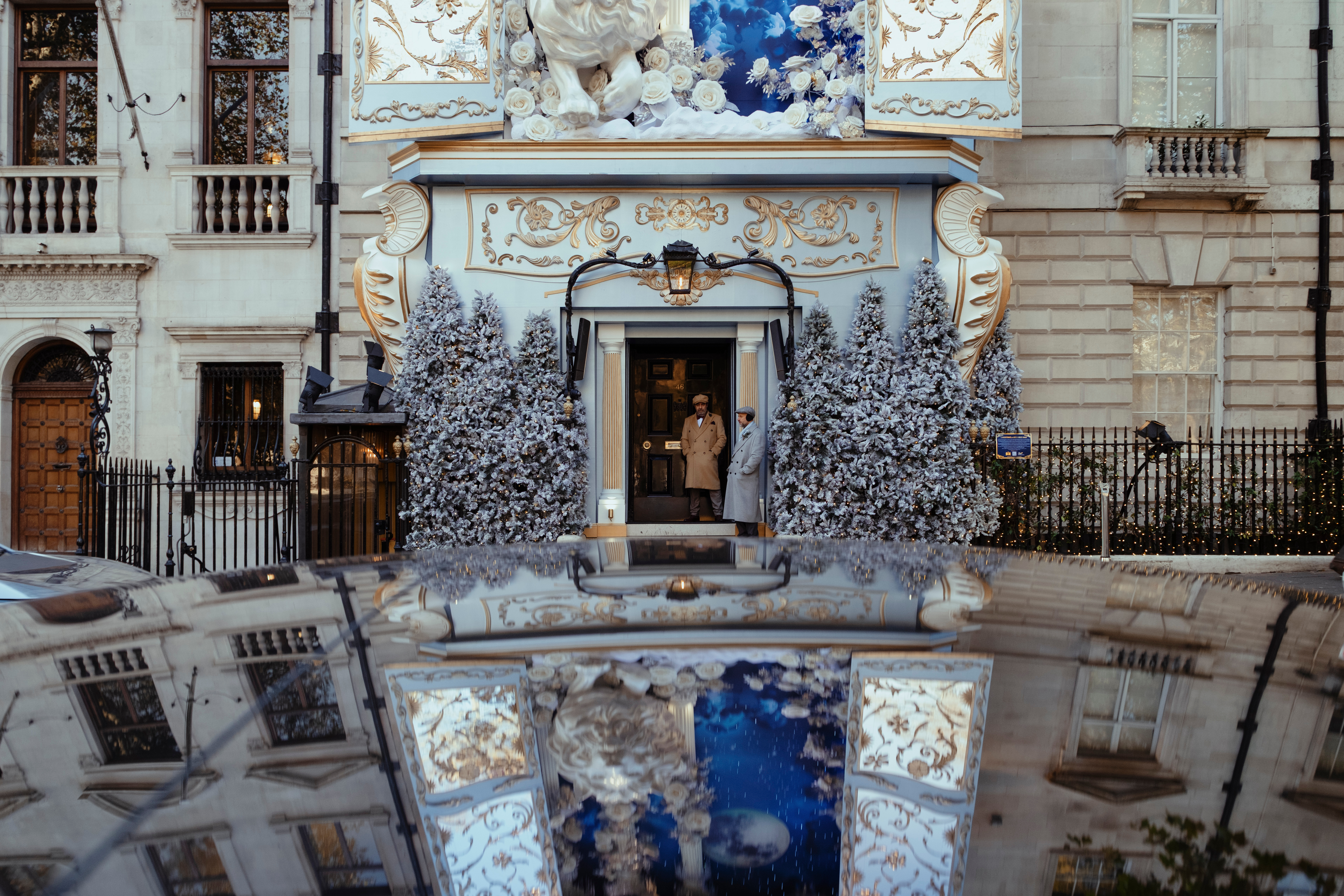 Christmas shop windows