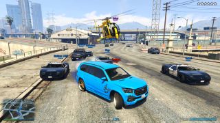 Busted, from GTA Online's FiveM server.