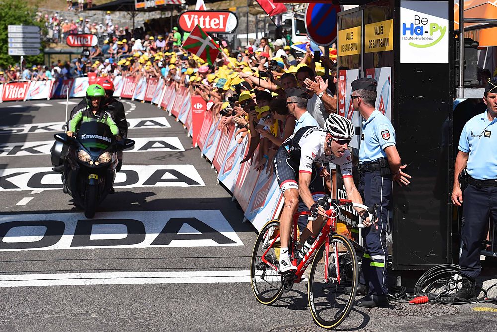 Bauke Molleman (Trek) moved into the top 10 overall