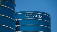The Oracle offices in Redwood City, California, US, on Monday, May 15, 2023