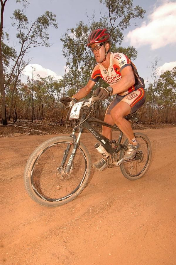 Shane Taylor grimacing at the cite of more corrugations.