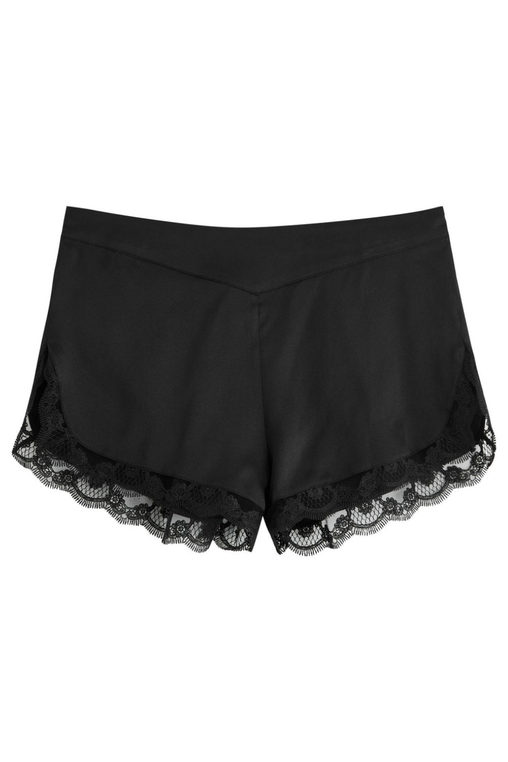Simone Perele Love Me lace-trim silk-satin pyjama shorts