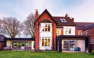 Two extensions added to Victorian house