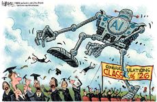 Political cartoon