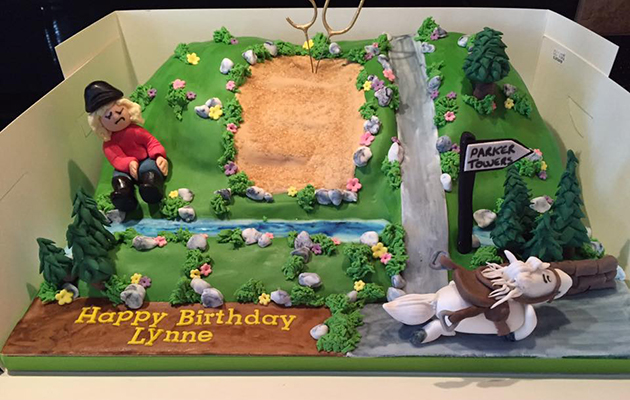 &amp;ldquo;This cake was made by my good friend Jen Graves &amp;mdash; I had only recently been bucked off my saint of a 14.2hh pony Alfie after I bravely decided to have a gallop! Excitement got the better of him and he got the better of me!&amp;rdquo; &amp;mdash; Lynne Parker