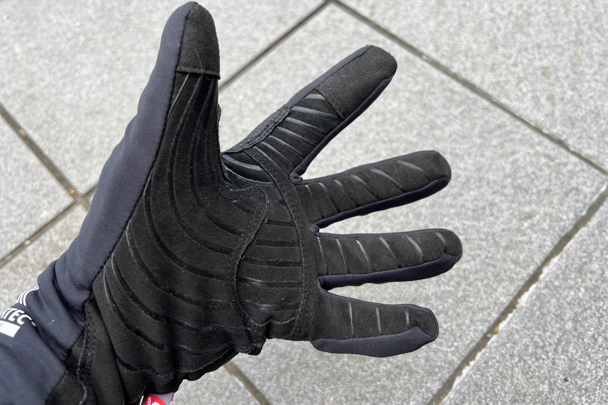 The palm of the Castelli Espresso 2 gloves.