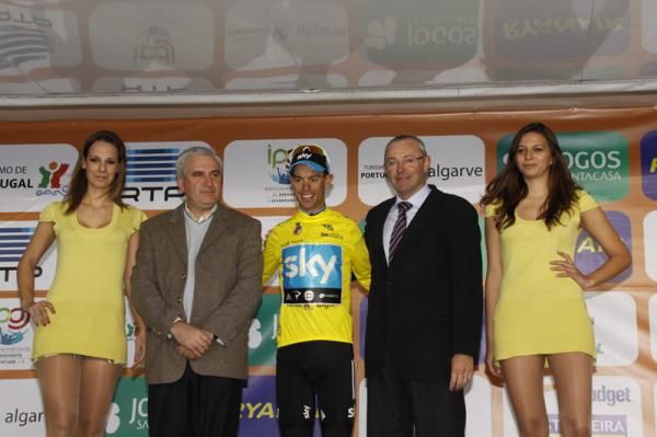 Richie Porte (Sky) is the new leader of the Volta ao Algarve.