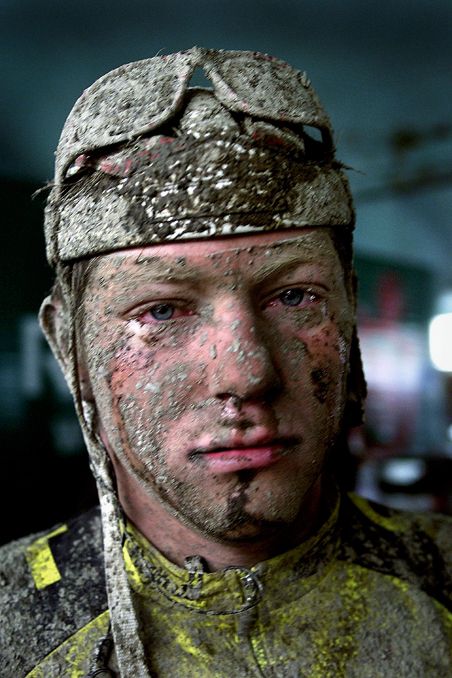 Frank Hoj at the finish of Paris-Roubaix