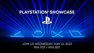 an image promoting the Sony PlayStation Showcase for May