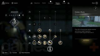 Assassin's Creed Shadows Naoe Assassin skills