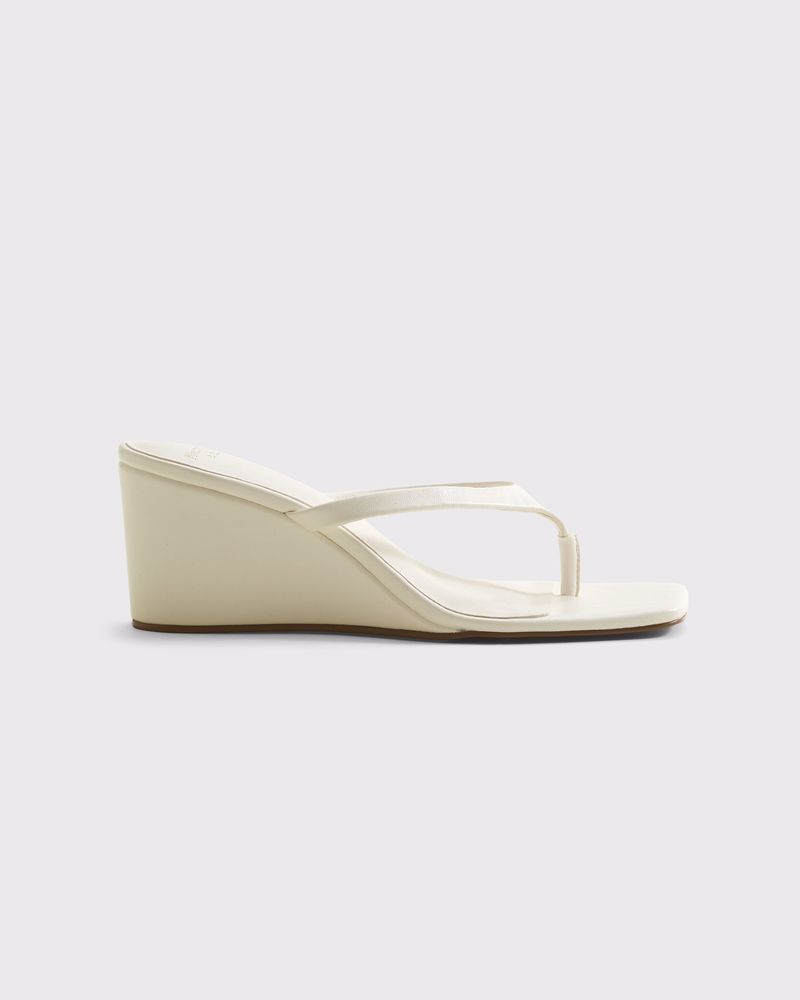 Sculpted Wedge Heels