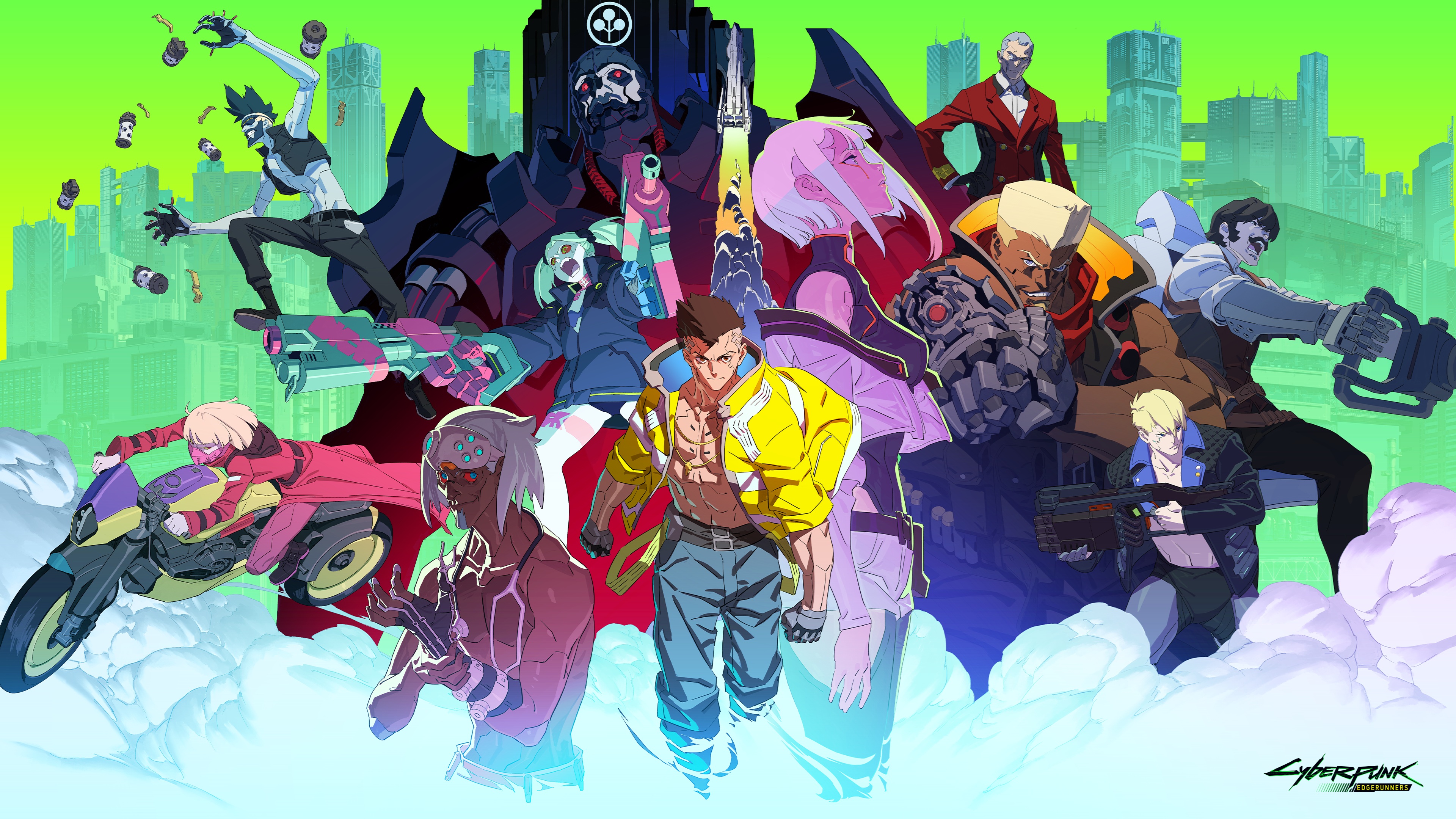 Cyberpunk: Edgerunners key art