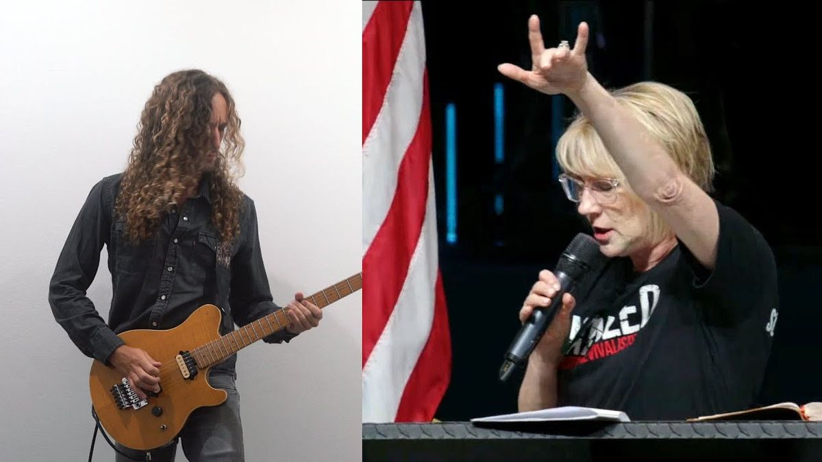 This genius has turned an angry Christian pastor’s rantings into a killer metal song