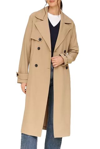 Relaxed Duster Trench Coat