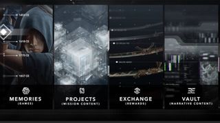 A screenshot of the new Animus Hub features, shown during a reveal video.