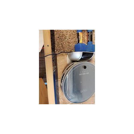 The bObi Pet is designed to return to its base for charging, but it struggled to do so, at times.