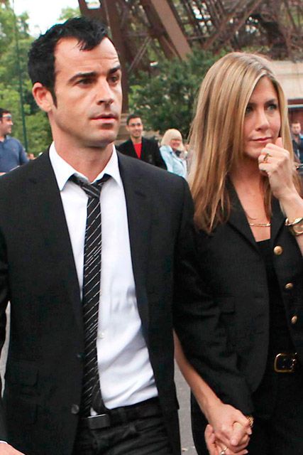 Jennifer Aniston and Justin Theroux - Jennifer Aniston and Justin Theroux in Paris - Jennifer Aniston Pictures - Jennifer Aniston 2012 - Marie Claire - Marie Claire UK