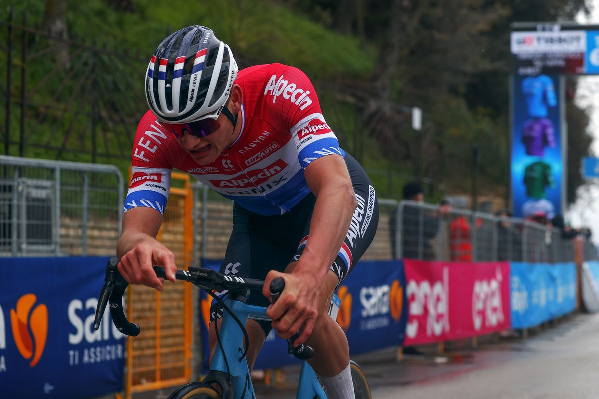 Tirreno Adriatico 2021 - 56th Edition - 5th stage Castellalto - Castelfidardo 205 km - 14/03/2021 - Mathieu Van Der Poel (NED - Alpecin-Fenix) - photo Luca Bettini/BettiniPhoto&Acirc;&copy;2021