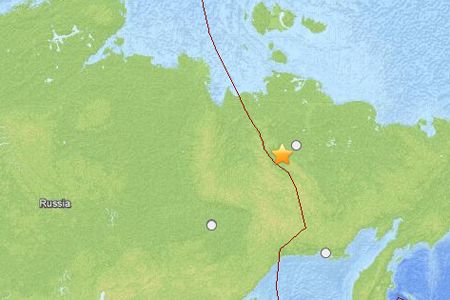 earthquake map