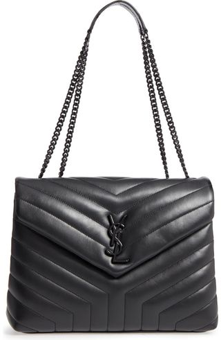 Medium Loulou Matelassé Leather Shoulder Bag