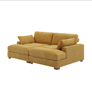 Convertible sofa sleeper for small spaces.