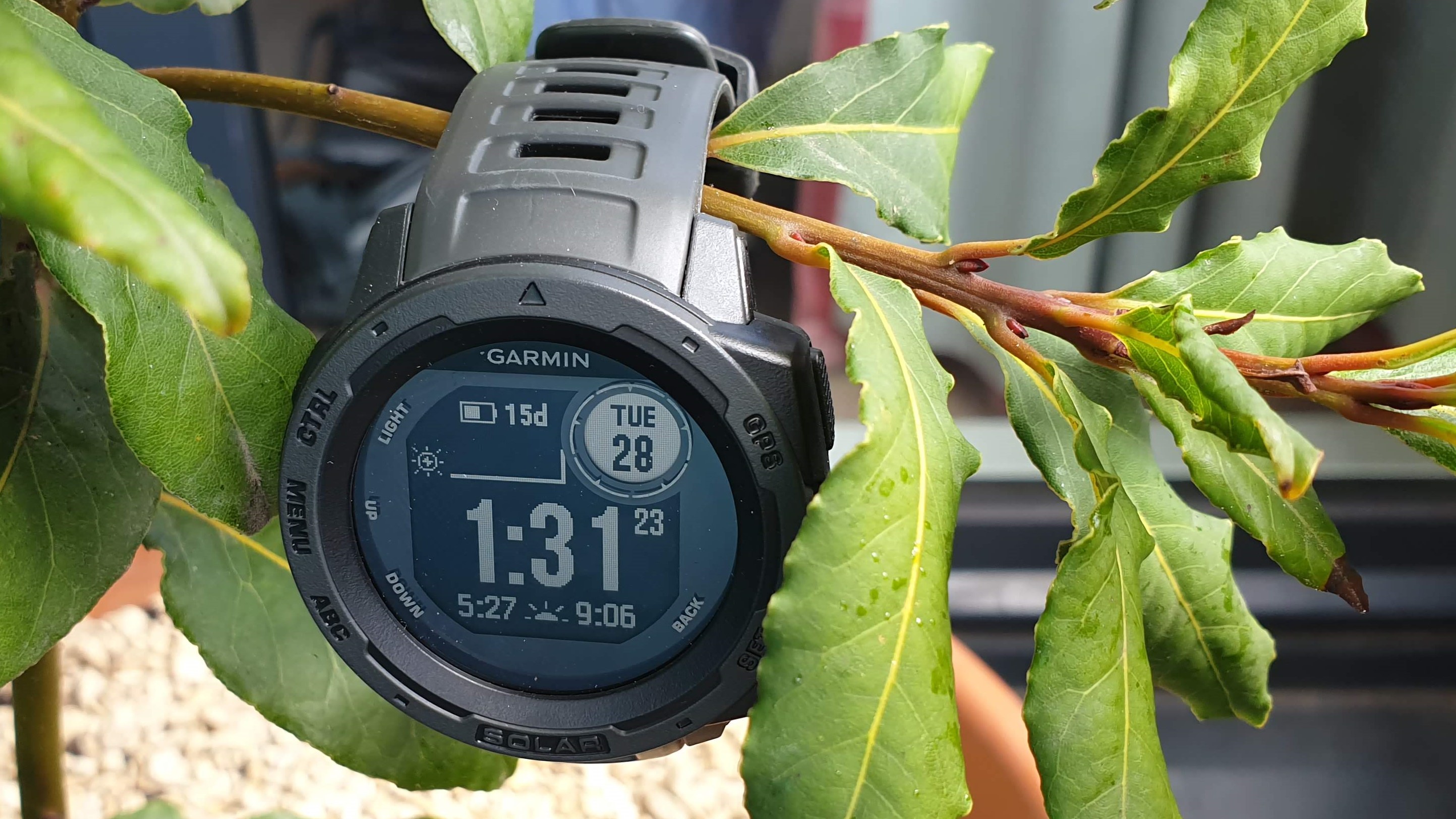 Garmin Instinct® Solar  Outdoor Solar Powered Smartwatch