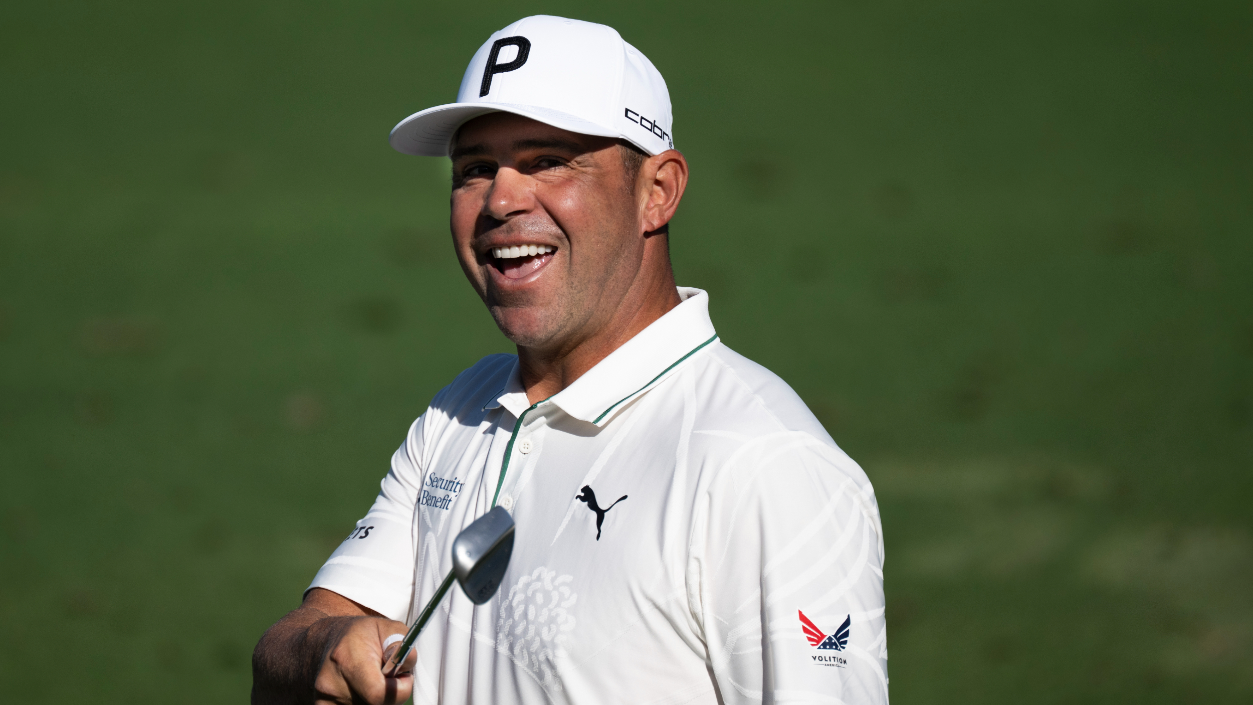 Gary Wooldand laughing at The Masters