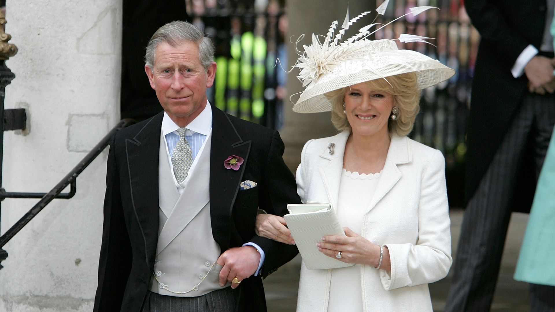 photos from Queen Camilla's first wedding