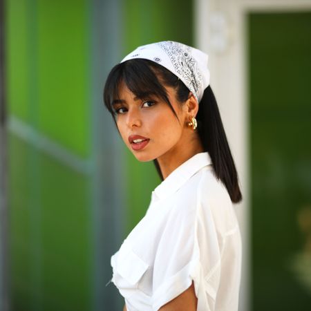 streetstyle bangs trimming bita nayeb