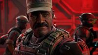 Halo: Campaign Evolved - A close-up of Sergeant Avery Johnson, who is a regular man wearing military fatigues.