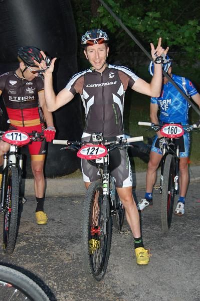 Jeremiah Bishop (Cannondale) happy after winning the Cohutta 100