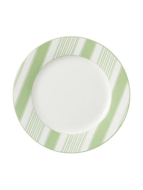 Variegated Stripe Dinner Plates, Set of 4
