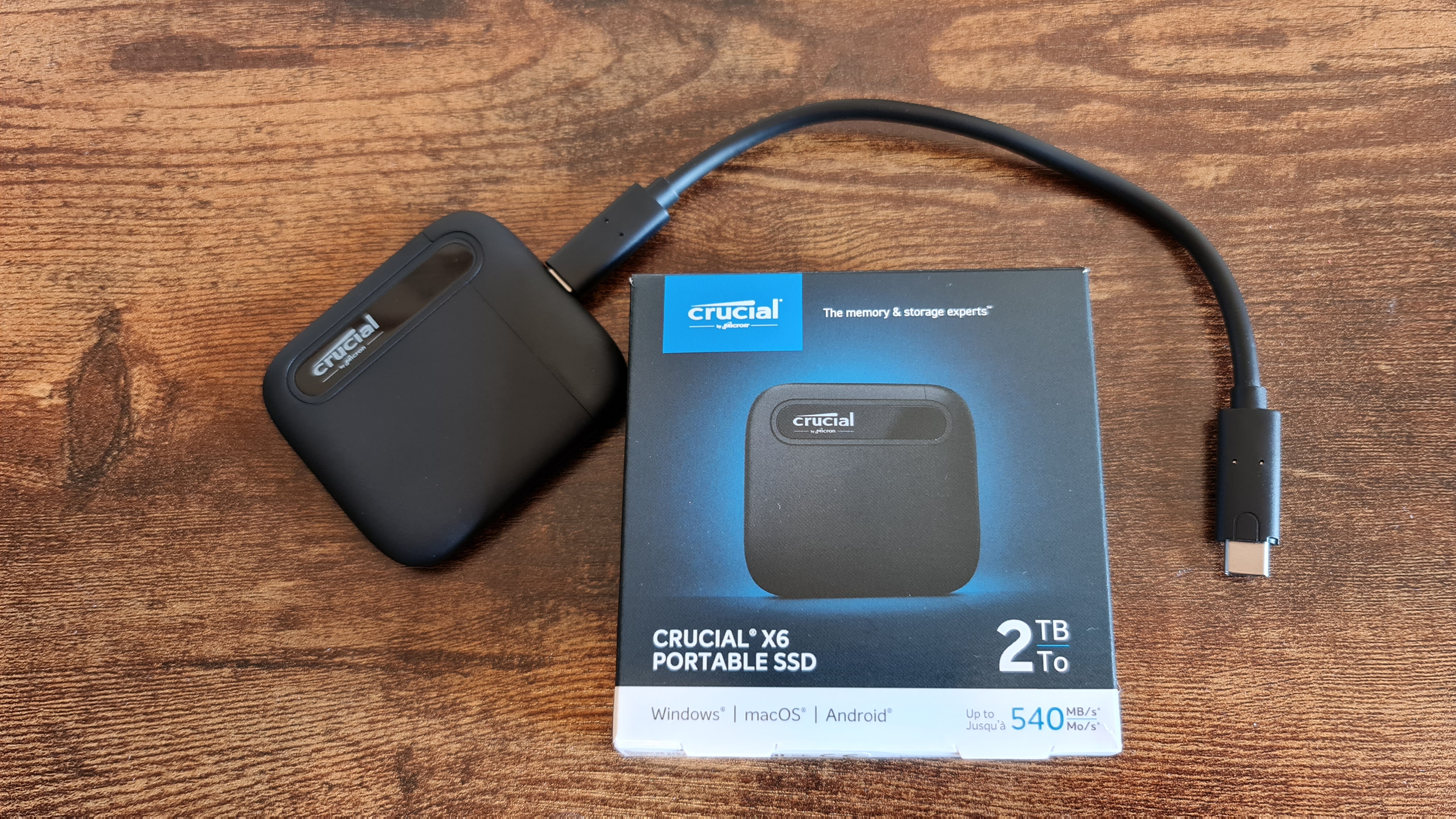 best ps5 external hard drives and ssd: Crucial X6