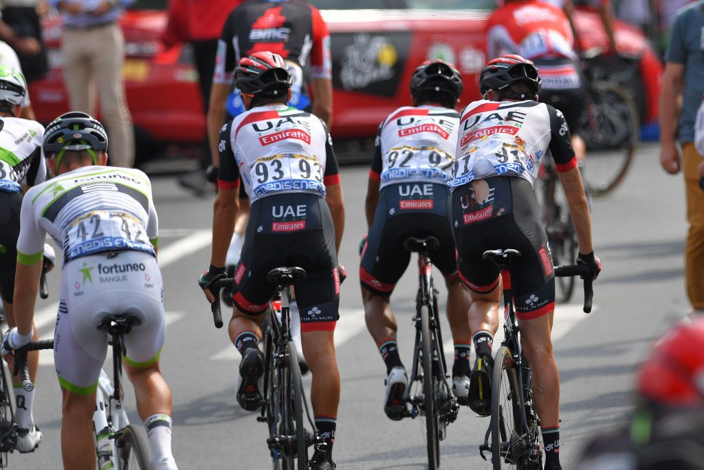 Dan Martin's jersey was shredded in the crash