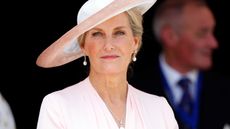 Sophie, Duchess of Edinburgh attends the Order of the Garter service at St. George's Chapel, Windsor Castle on June 16, 2025