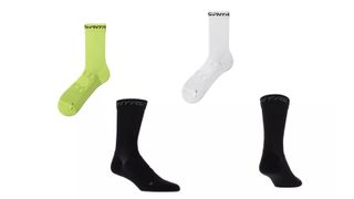 Shimano S-Phyre socks in four different colours
