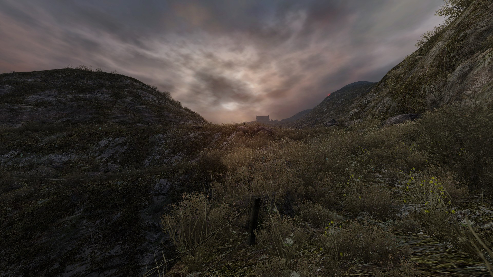 A screenshot from Dear Esther