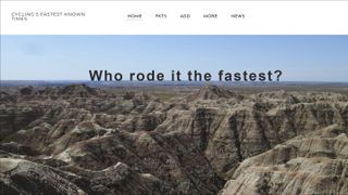 Website that keeps track of Cycling FKT records