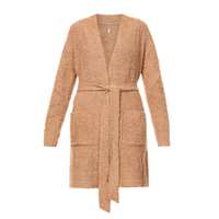 Skims Boucle Knitted Robe, was £125 now £50 | Selfridges