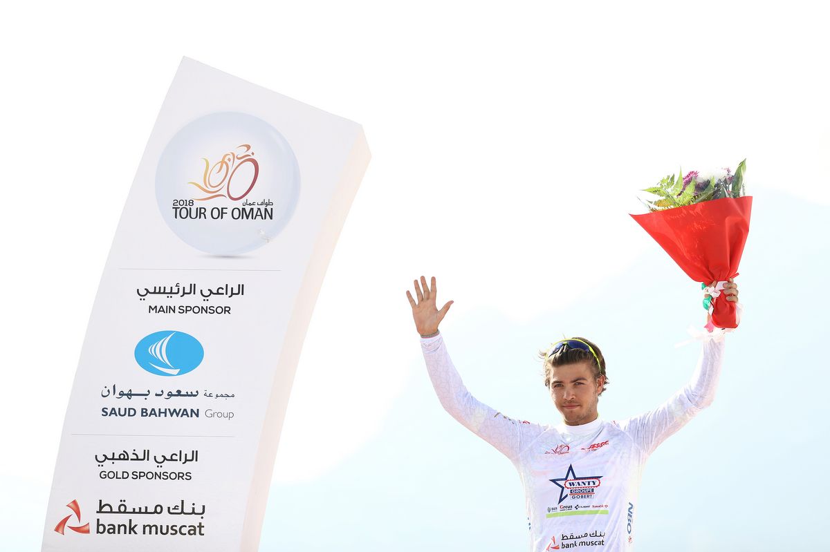 Odd Christian Eiking (Wanty-Groupe Gobert) is the best young rider