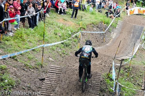 Brendan Fairclough (Monster Energy/Specialized) on his way to third place.