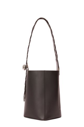 Large Pebble Bucket Bag in Mellow Calfskin