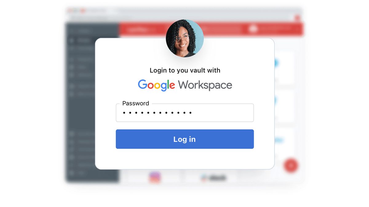 Google Workspace login for LogMeIn