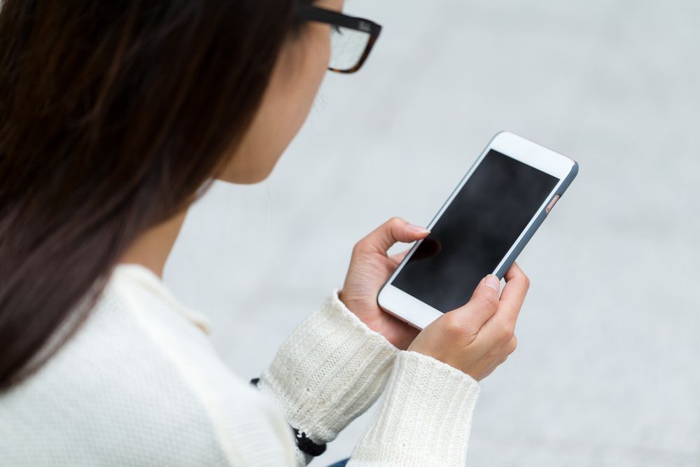 smartphone, cell phone, woman