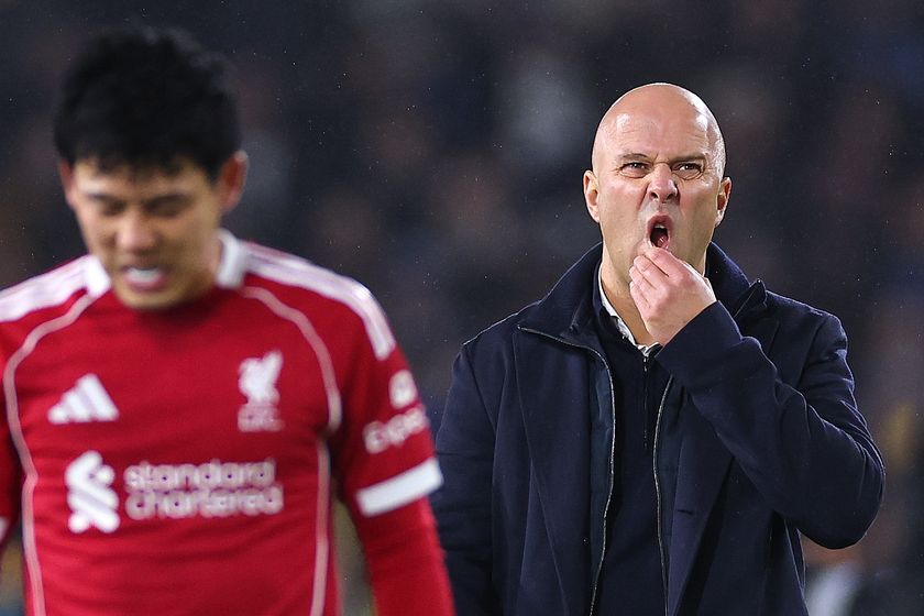 Liverpool manager Arne Slot