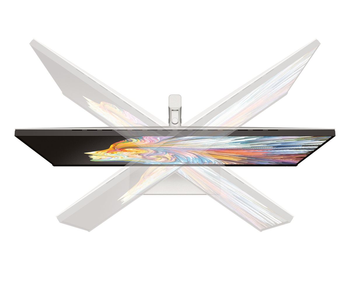 HP U28 4k Hdr Monitor Pivoting